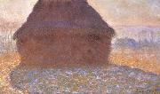 Claude Monet Grainstack in the Sunlight Sweden oil painting artist